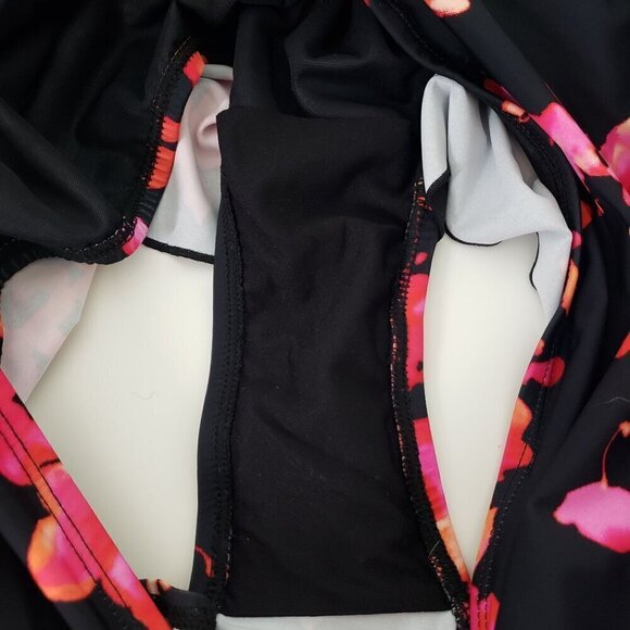 Swimsuits for All Floral Halter Swim Dress Nylon Stretch Womens Size 34 - Picture 6 of 10